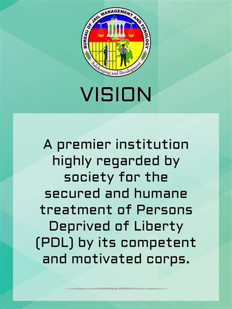 mission and vision of bjmp